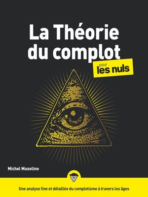cover image of La Théorie du complot pour les Nuls